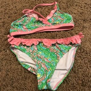 Lilly Pulitzer Toddler Girls Bikini Size 4